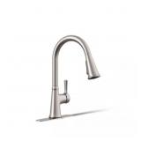 $179 KOHLER TYNE SINGLE-HANDLE PULL-DOWN SPRAYER K
