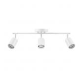 PRATT 2 FT. MATTE WHITE 3-LIGHT HARD WIRED TRACK L