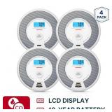 $147 X-SENSE 10-YEAR BATTERY SMOKE AND CO ALARM WI