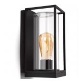 LUTEC 1-LIGHT BRONZE OUTDOOR SCONCE WALL MOUNT LIG