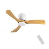 $170 UNBRANDED 52 IN. WHITE SOLID WOOD BLADES LOW