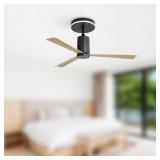 $170 KEMPBLAN 52 IN. INDOOR/OUTDOOR CEILING FAN WI