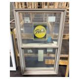 47 X 29 PELLA METAL CLAD DOUBLE HUNG TAN