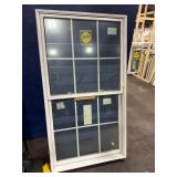 69 X 38 PELLA DOUBLE HUNG VINYL WHITE WINDOW