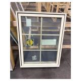 29X37 PELLA FIXED VINYL METAL CLAD WINDOW, BEIGE