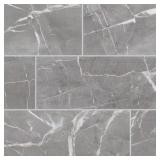 133SF LUXECRAFT CALACATTA BLACK 8 IN. X 24 IN. GLA