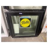 25 X 27 PELLA FIXED VINYL WINDOW, BLACK