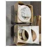 1 LOT:(2) 10IN CAP & BASE FOR USE W/ PERMACAST COL