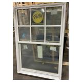 53 X 37 PELLA METAL CLAD DOUBLE HUNG WINDOW WHITE