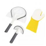 SALUSPA ALL IN ONE 3-PIECE CLEANING TOOL ACCESSORY