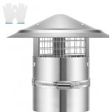 VIVOHOME 4' CONE TOP CHIMNEY CAP WITH SCREEN, ROUN