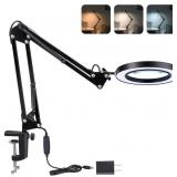MAGNIFYING GLASS WITH LIGHT AND STAND, 3 COLOR MOD