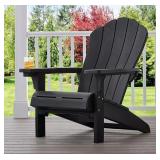 $195 OUTDOOR EVEREST ADIRONDACK CHAIR WITH INTEGRA