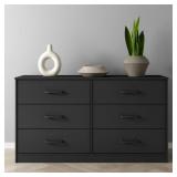 $134 MAINSTAYS ARDENT 6 DRAWER DRESSER, 53.75' WID