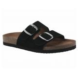 MOUNTAIN SOLE WOMEN'S DOUBLE BUCKLE LEATHER SANDAL