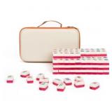$140 MAISON LUDE BLOOMING 160 PIECE ACRYLIC TILES