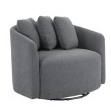 $298 BEAUTIFUL DREW ACCENT 360 DEGREE CHAIR