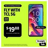 STRAIGHT TALK TCL K33, 5G, 64GB, GRAY - PREPAID SM