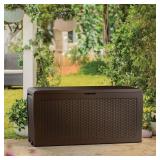 KETER SAMOA 70 GAL. RESIN DECK BOX LARGE OUTDOOR S