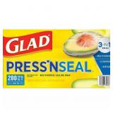 1 LOT (4) GLAD PRESS'N SEAL PLASTIC FOOD WRAP 140