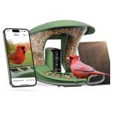 $130 BIRDFY 2 SMART BIRD FEEDER WITH CAMERA,SOLAR-