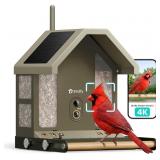 $260 BIRDFY SMART BIRD FEEDER WITH CAMERA, 4K UHD