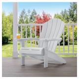 KETER EVEREST ADIRONDACK CHAIR WITH INTEGRATED CUP