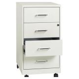 $115 LYS 26-1/2' MOBILE STORAGE CABINET - 4-DRAWER