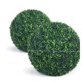 15 IN. GREEN ARTIFICIAL BOXWOOD BALLS REALISTIC FA