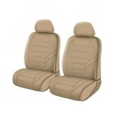 AUTO DRIVE DELUXE FORM-FIT FAUX LEATHER SEAT COVER