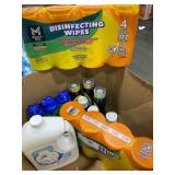 1 LOT OF 2-DISINFECTING WIPES 4PK./6-DAWN DISHWASH