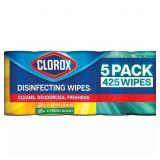 CLOROX DISINFECTING BLEACH-FREE CLEANING WIPES, VA