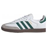 $108 ADIDAS SAMBA OG MEN'S SHOES, CLOUD WHITE/COLL