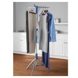 MAINSTAYS SPACE-SAVING 2-TIER STEEL TRIPOD HANGING