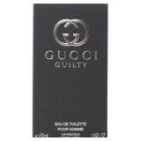 GUCCI GUILTY BY GUCCI FOR MEN 1.6 OZ EAU DE TOILET