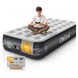 OHGENI TWIN AIR MATTRESS WITH BUILT IN PUMP, CAMPI
