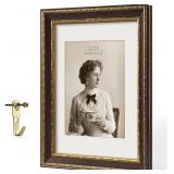 VINTAGE 11X14 PICTURE FRAME, ORNATE ANTIQUE GOLD 1