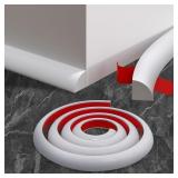 1 LOT (2) FLEXIBLE QUARTER ROUND MOLDING, 118 INCH
