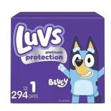 LUVS PRO LEVEL LEAK PROTECTION DIAPERS, SIZES: 1-7