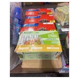1 LOT (5) TRASH BAGS AND RESEAL BAGS