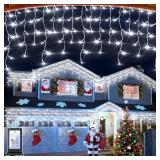 810 LED CHRISTMAS LIGHTS WITH 180 DROPS, 82FT 12 M