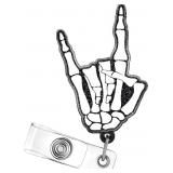 1 LOT (3) BADGE REEL HOLDER RETRACTABLE WITH ID CL