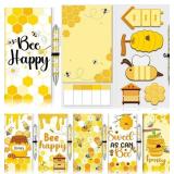 1 LOT (2) SAYGLOSSY 6 PCS BACK TO SCHOOL CUTE BEE