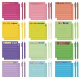 FAINNE 48 PCS INSPIRATIONAL STICKY NOTES AND COLOR