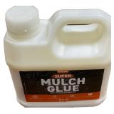 1 LOT OF 2-MULCH GLUE , 32OZ ROCK GLUE FOR LANDSCA