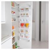 SMART DESIGN 6-TIER PANTRY ORGANIZER WITH 6 FULL B