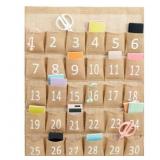 INFINITE CURIOSITY 30-ROW BURLAP CELL PHONE HOLDER
