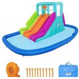 $437 BESTWAY H2OGO! TRIPLE SPLASH COURSE INFLATABL