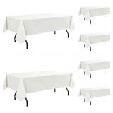 VINYL TABLECLOTH WITH FLANNEL BACKING-PLASTIC WATE