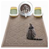 WEPET CAT LITTER BOX MAT, KITTY PREMIUM PVC PAD, D